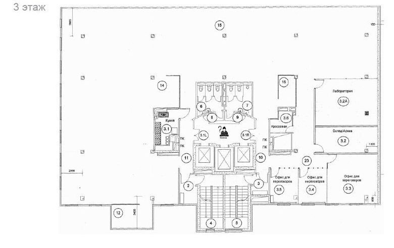 Аренда офиса 750 м² БЦ Капитал Тауэр