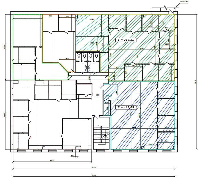 Аренда офиса 174 м² БЦ МИКК