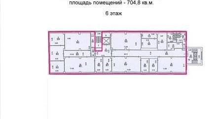 Аренда офиса 704 м² БЦ на Шарикоподшипниковской