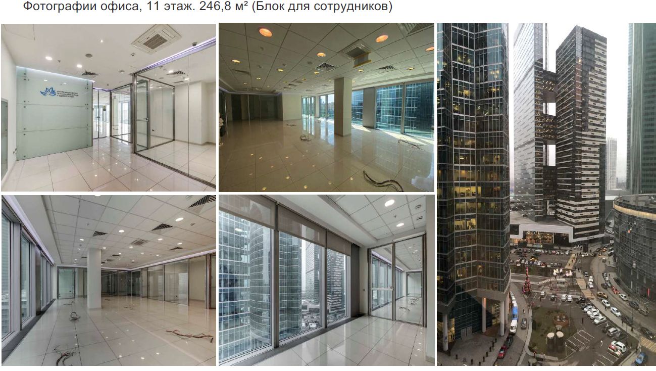 Аренда офиса 401 м² БЦ ГОРОД СТОЛИЦ