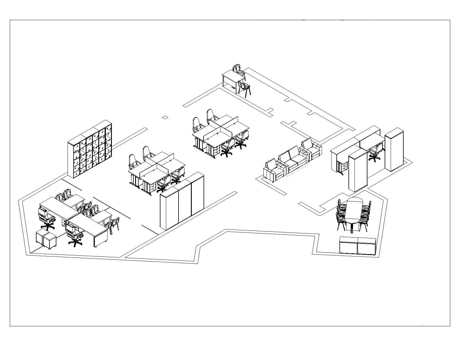 Аренда офиса 187 м² БЦ на Щукинской