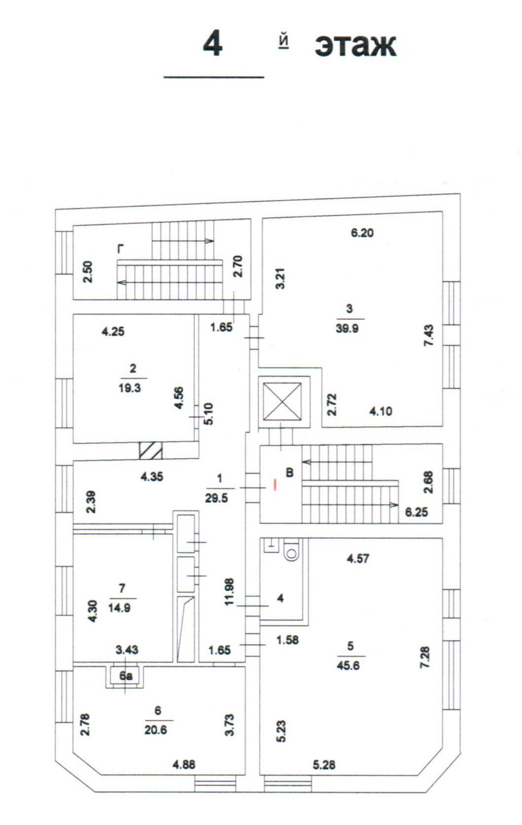 Аренда офиса 1513 м² БЦ 