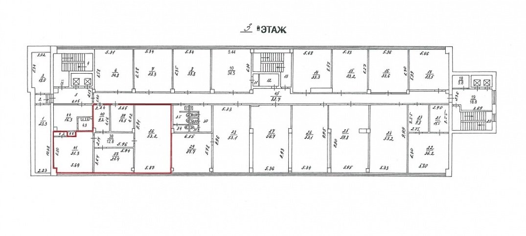 Аренда офиса 144 м² БЦ 