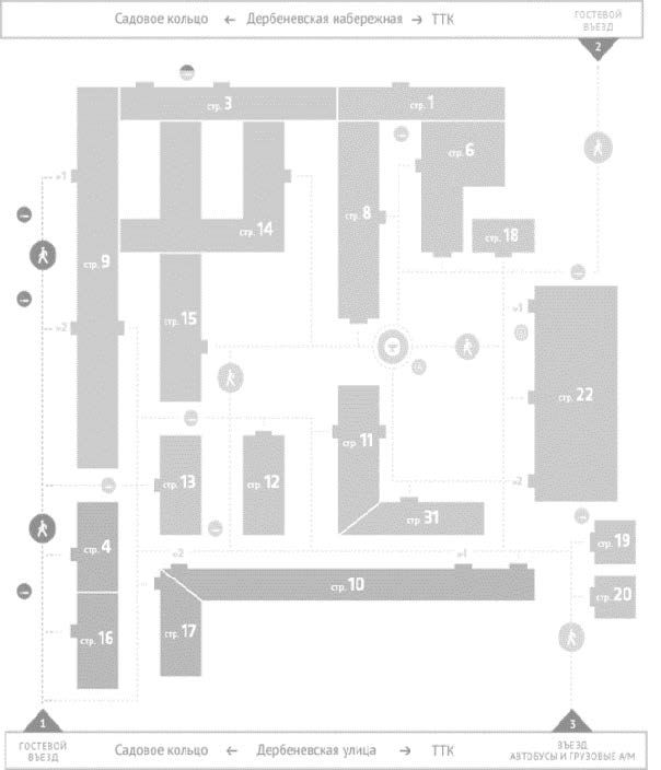 Аренда офиса 85 м² БЦ НОВОСПАССКИЙ ДВОР