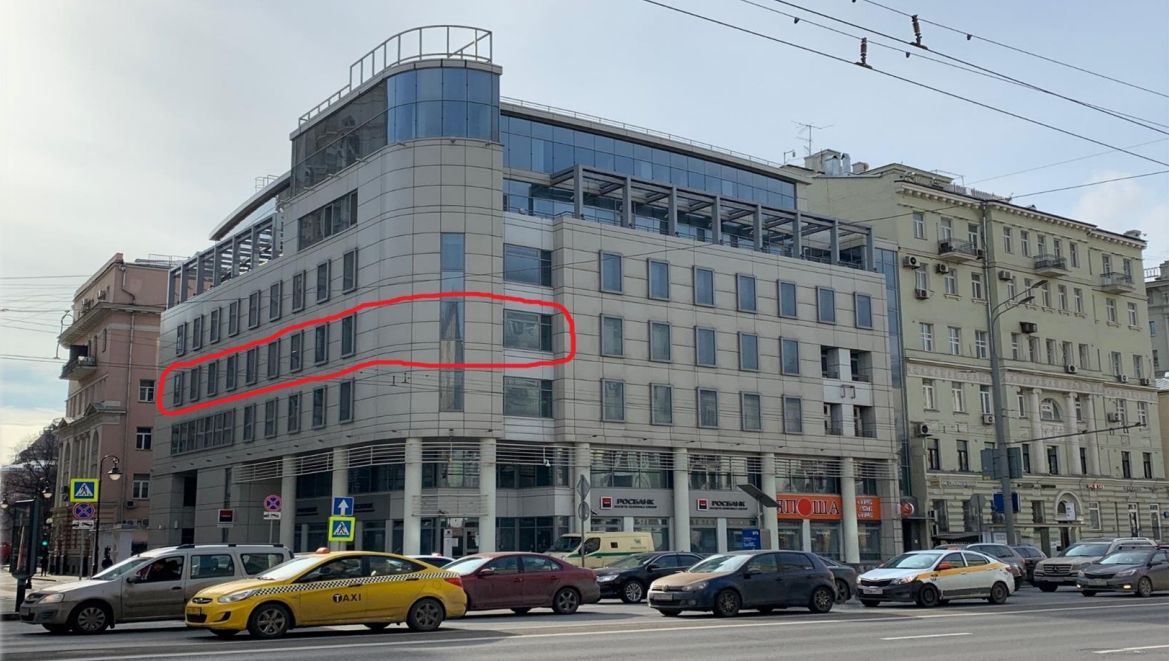 Аренда офиса 256 м² БЦ БРОННАЯ ПЛАЗА