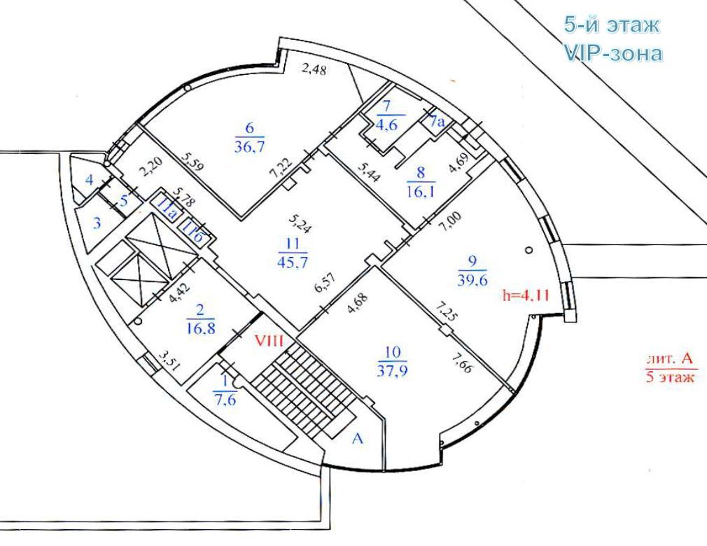 Аренда офиса 3000 м² БЦ Каланчевская 49