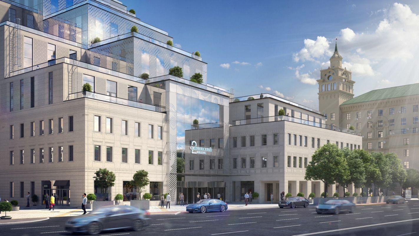 Аренда офиса 520 м² БЦ Смоленский Пассаж II
