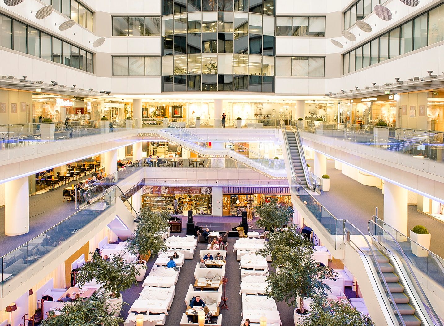 Аренда офиса 1653 м² БЦ НОВИНСКИЙ ПАССАЖ