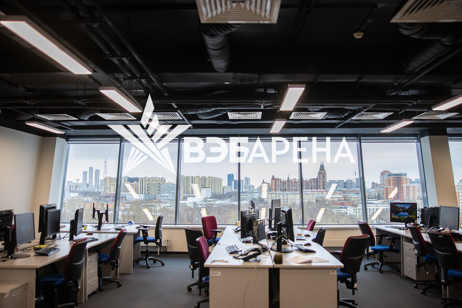 Аренда офиса 1267 м² БЦ ВЭБ Арена
