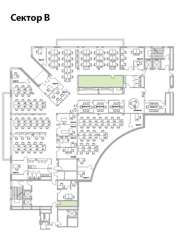 Аренда офиса 393 м² БЦ Легион