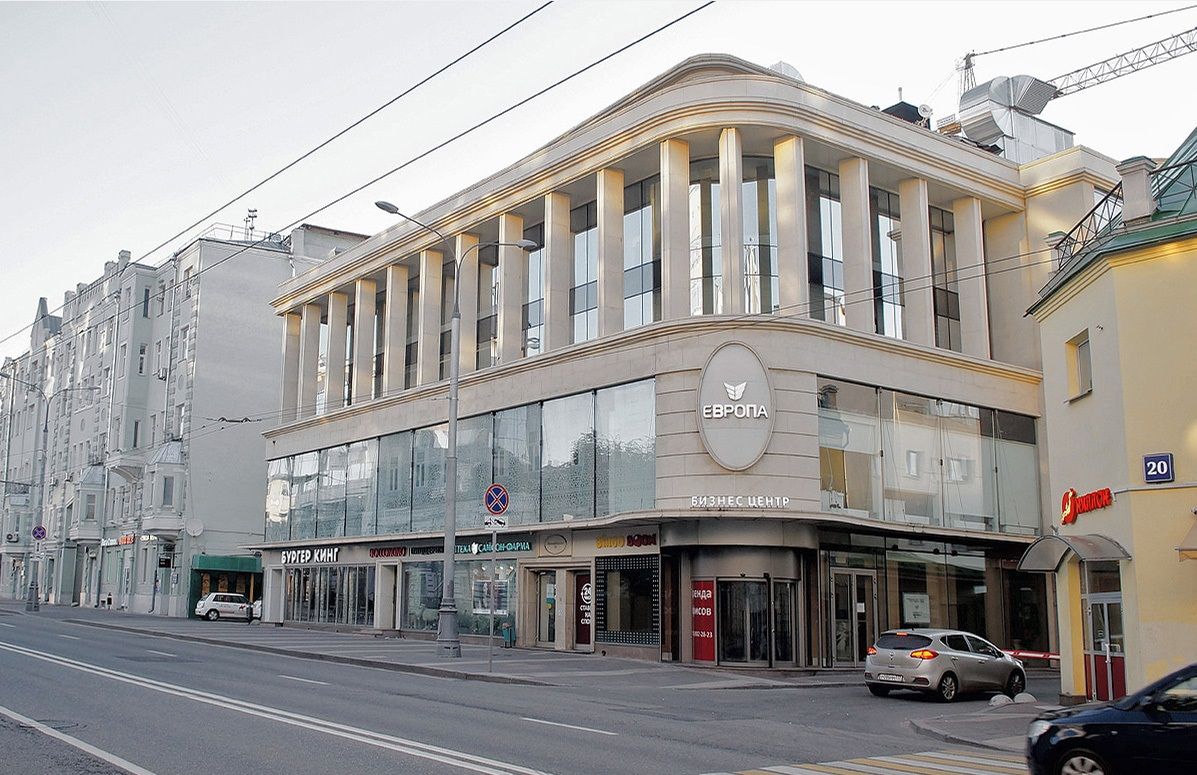 Аренда офиса 172 м² БЦ Европа