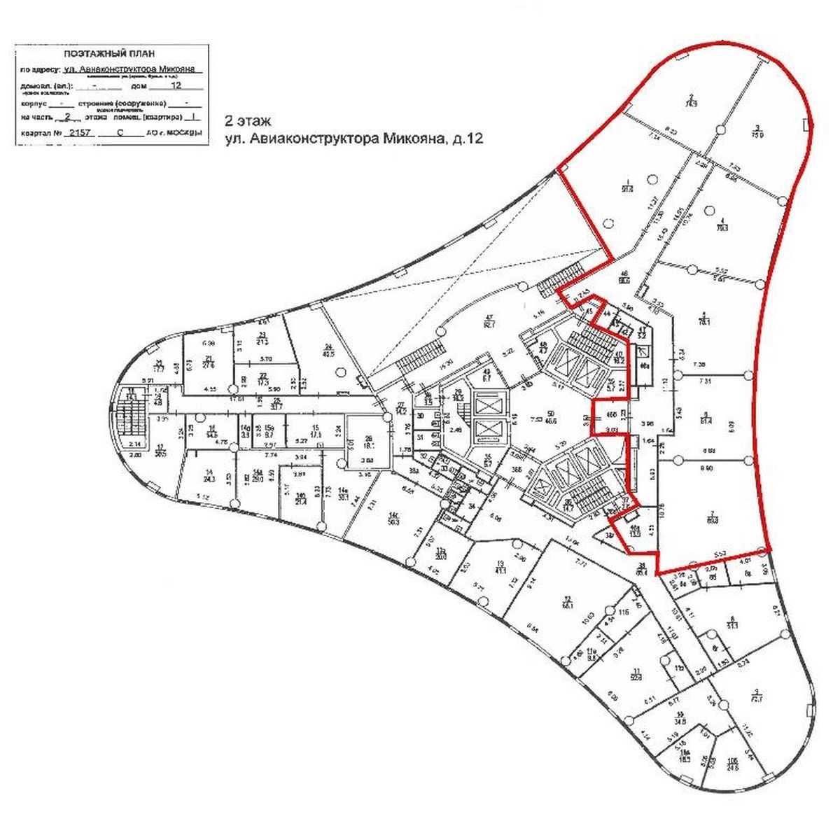 Аренда офиса 770 м² БЦ ЛИНКОР