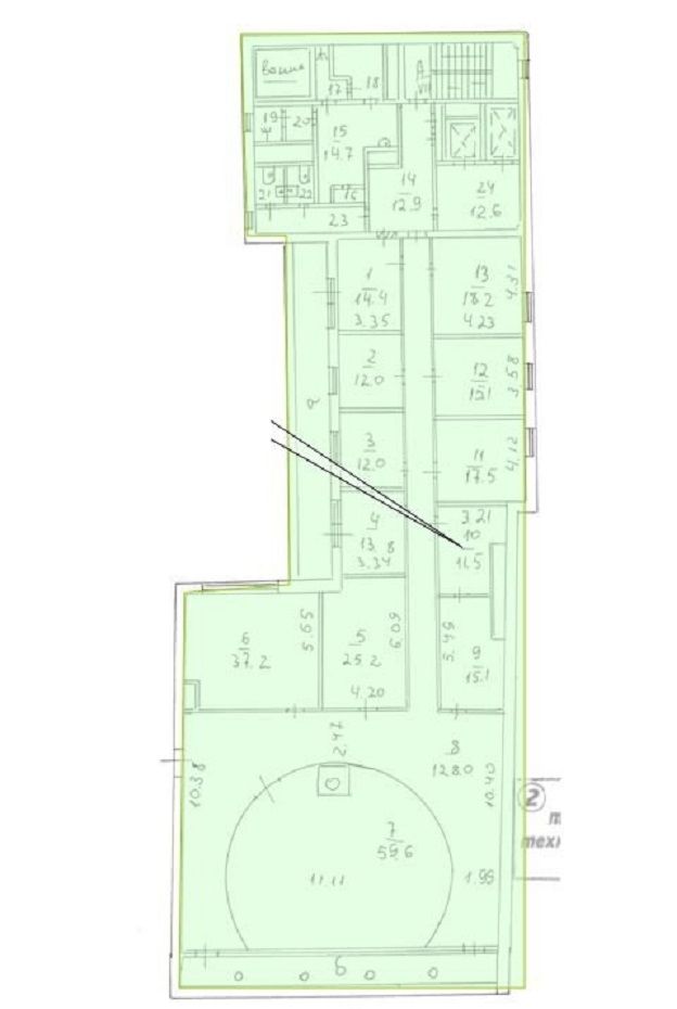Аренда офиса 2507 м² БЦ Маяковский Плейс-1
