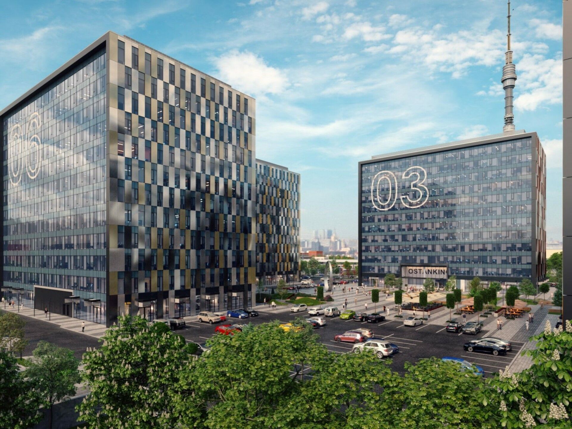 Аренда офиса 530 м² БЦ Останкино Бизнес Парк к2