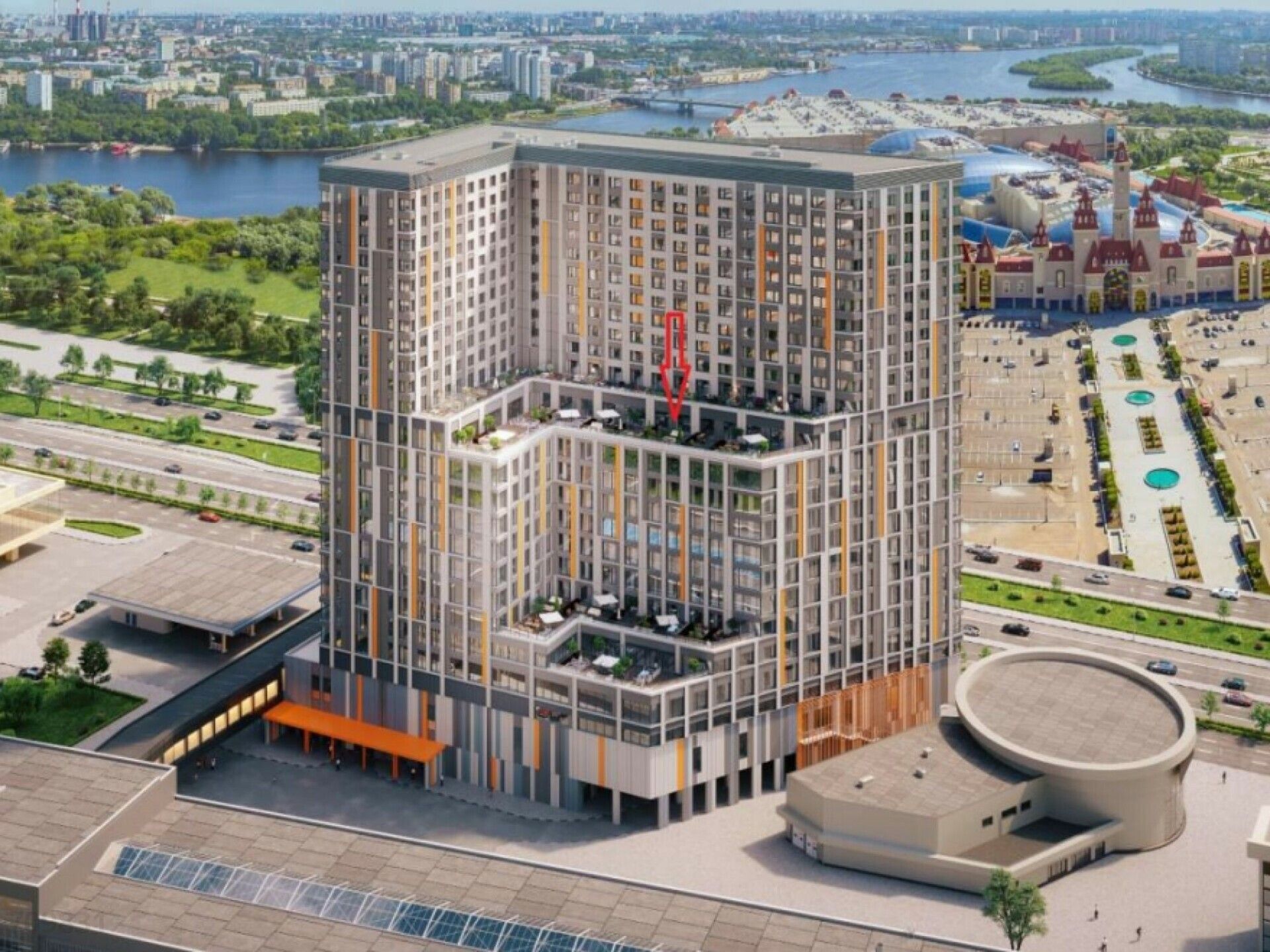Аренда офиса 1001 м² БЦ Технопарк Плаза