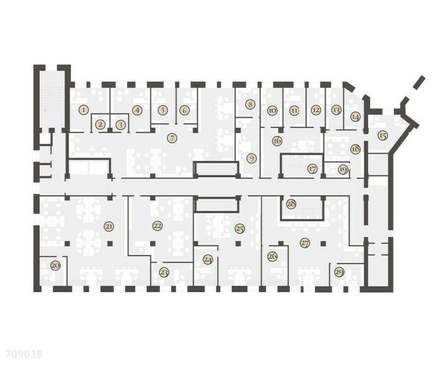 Аренда офиса 4460 м² БЦ Пятницкая 25 стр 1