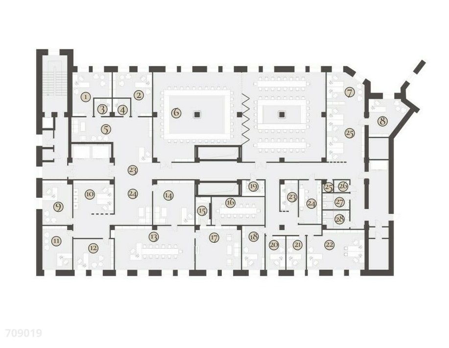Аренда офиса 4460 м² БЦ Пятницкая 25 стр 1