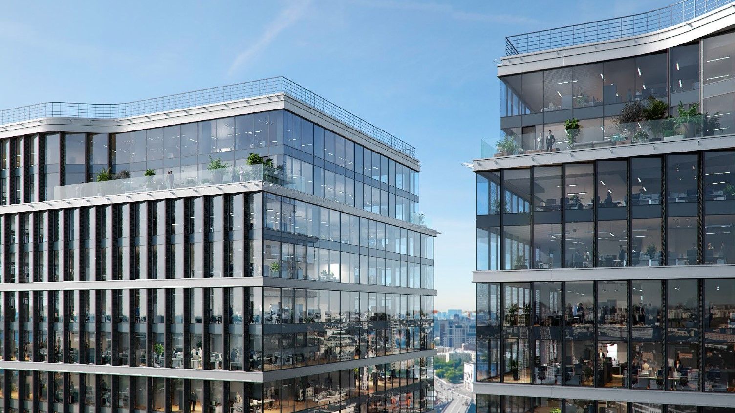 Аренда офиса 2415 м² БЦ DubininSKY 