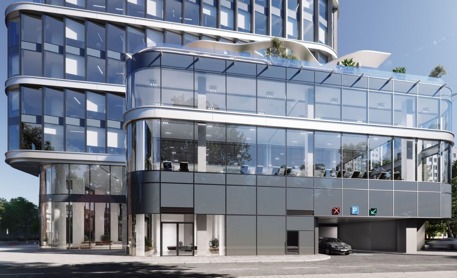 Аренда офиса 2415 м² БЦ DubininSKY 