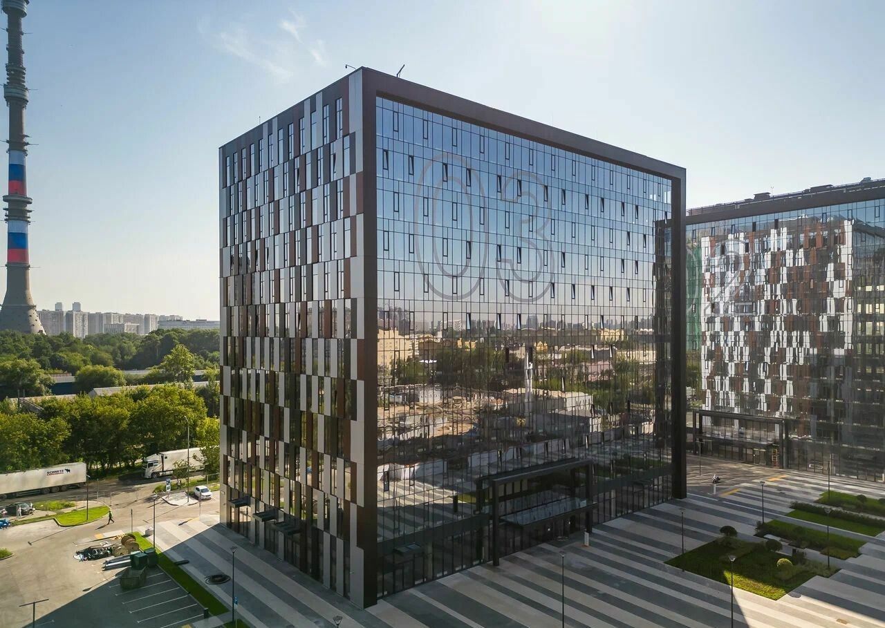 Аренда офиса 855 м² БЦ Останкино Бизнес Парк к3
