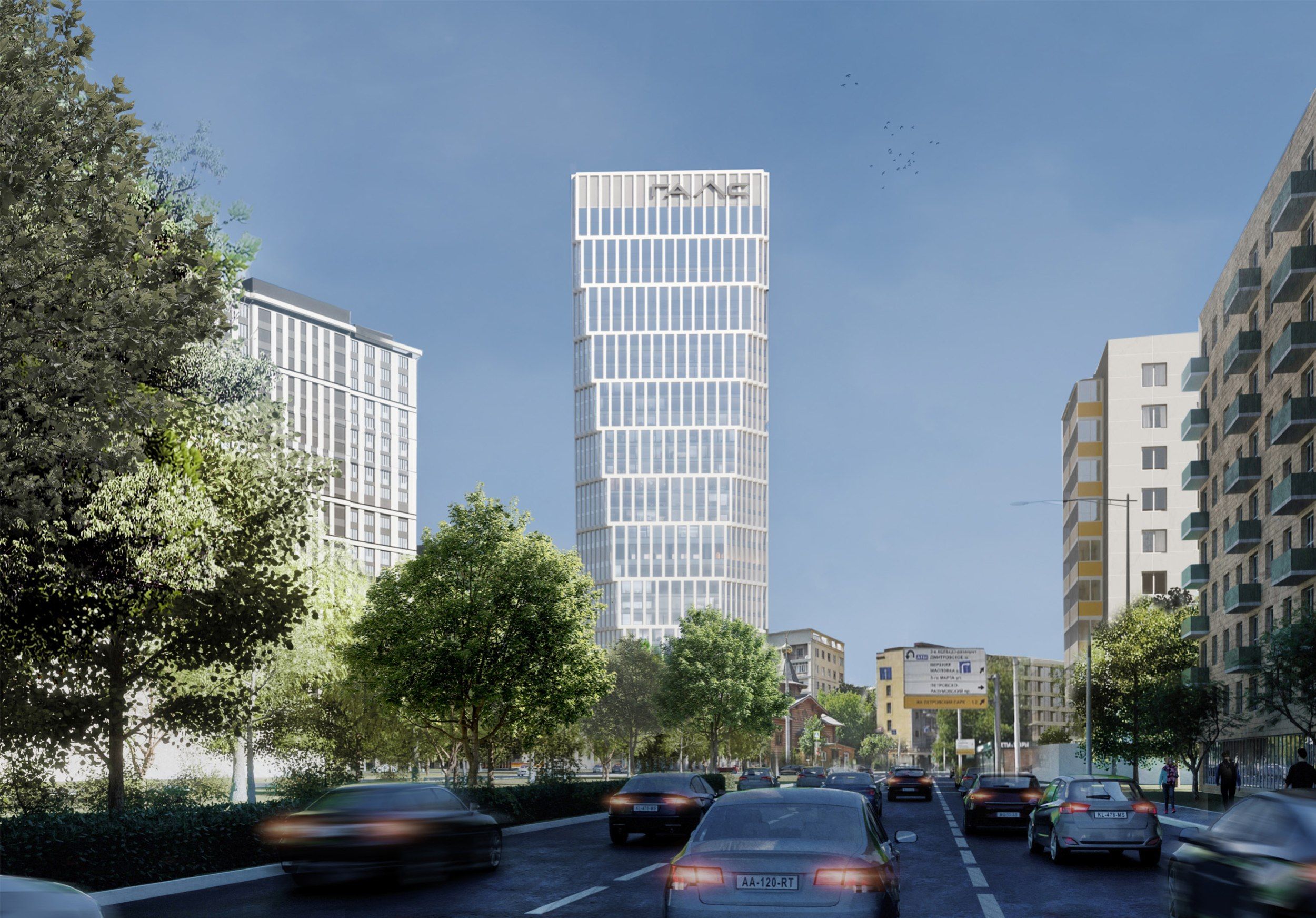 Аренда офиса 1507.4 м² БЦ Башня на Динамо