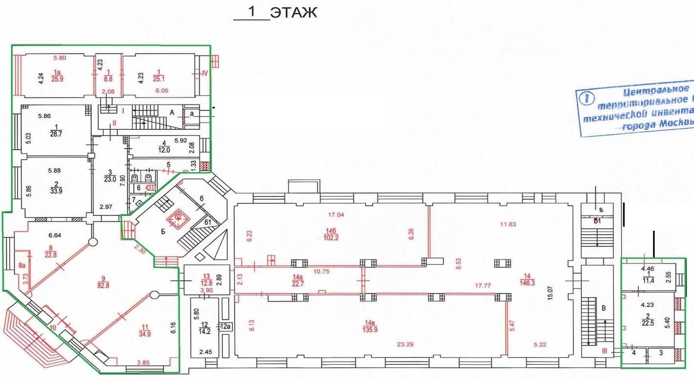 Аренда офиса 2357 м² БЦ 3-я Тверская-Ямская 39/5с5