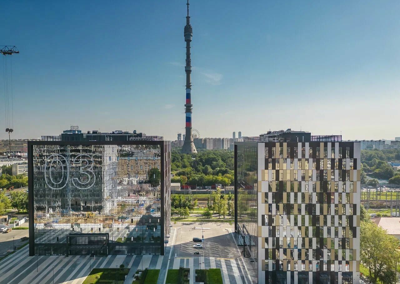 Аренда офиса 1511 м² БЦ Останкино Бизнес Парк к3