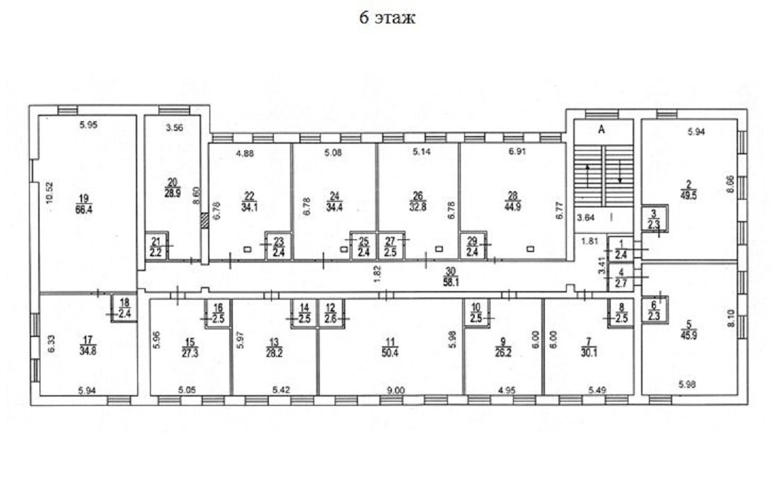 Аренда офиса 6227 м² БЦ Басманный парк