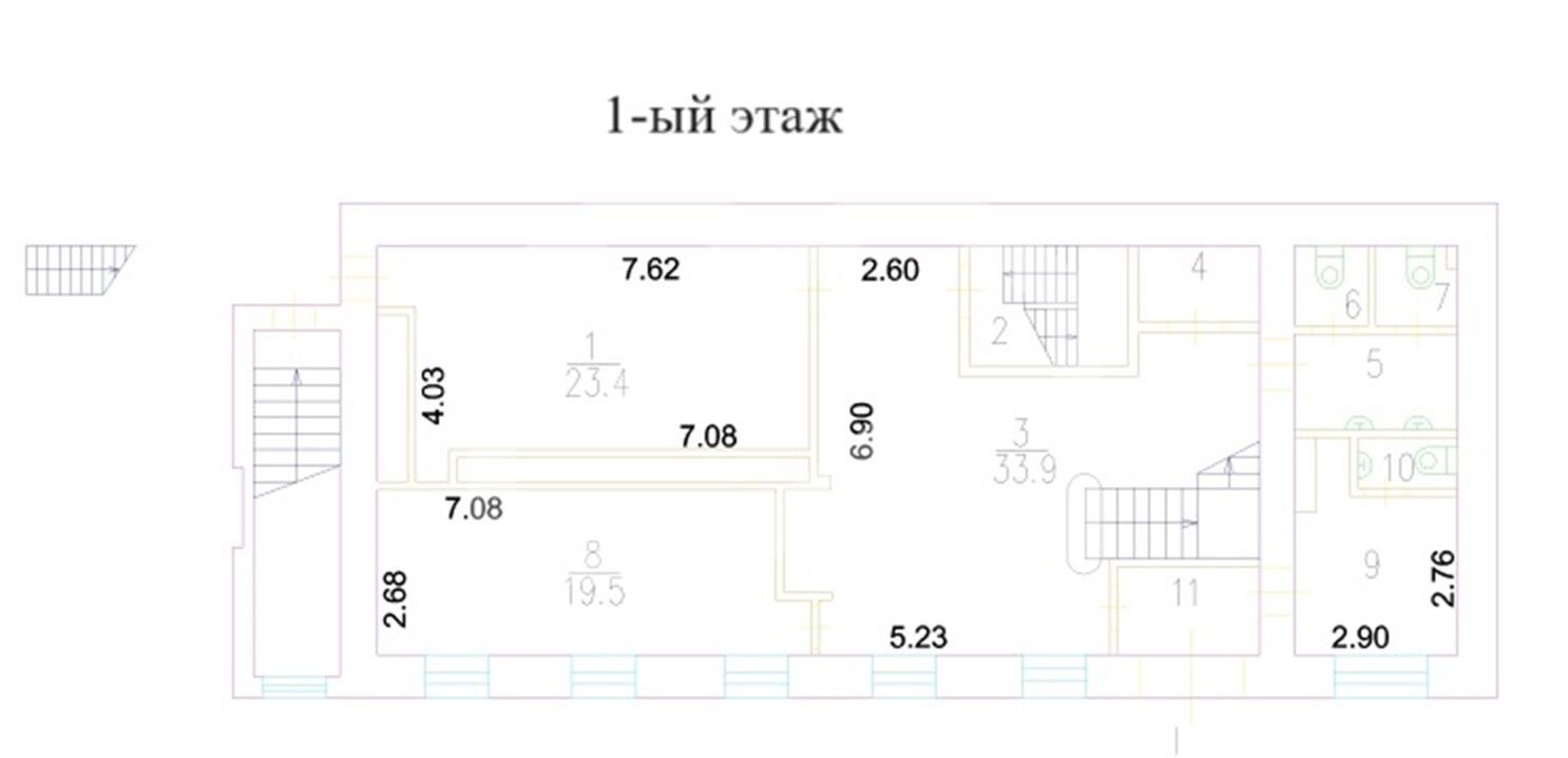 Аренда офиса 512 м² БЦ Воротниковский пер, д 10 стр 4 