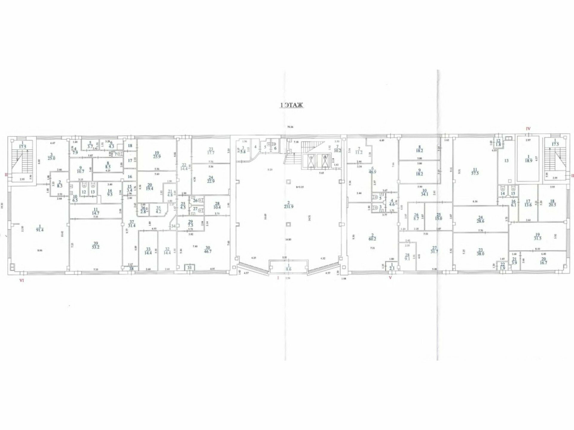 Аренда офиса 2735 м² БЦ Серебрякова 6