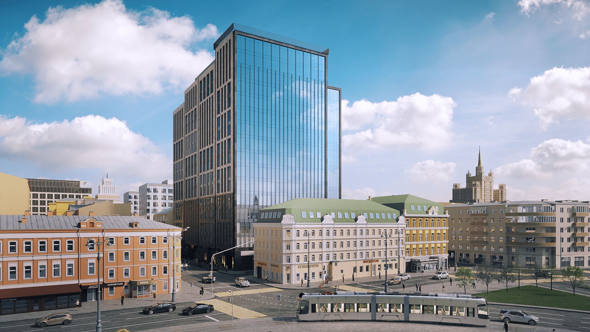 Аренда офиса 547 м² БЦ AFI 2B