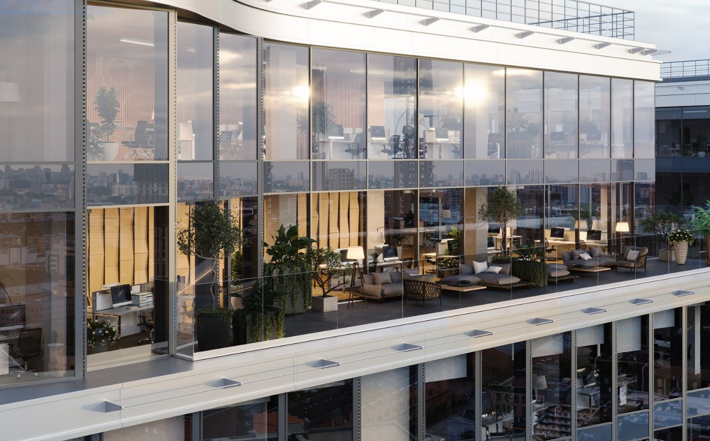 Аренда офиса 8137 м² БЦ DubininSKY 