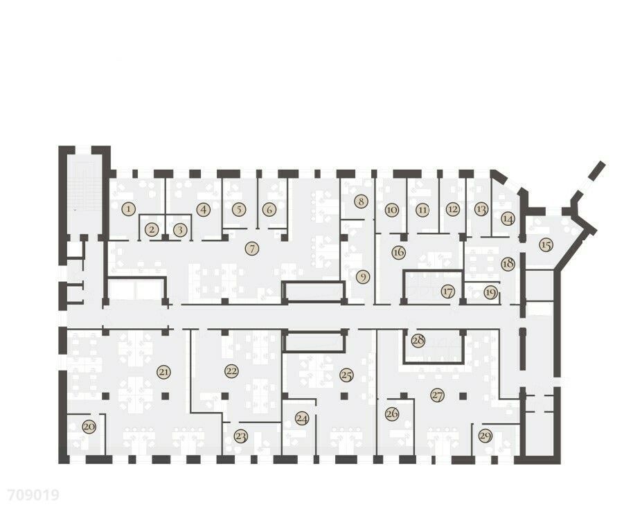 Аренда офиса 5200 м² БЦ Пятницкая 25 стр 1