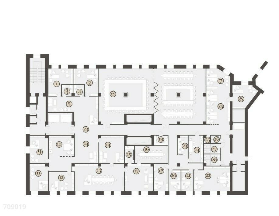 Аренда офиса 5200 м² БЦ Пятницкая 25 стр 1