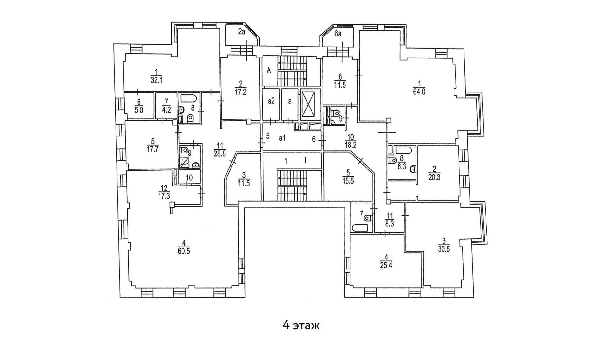 Аренда офиса 2896 м² БЦ Серпуховский